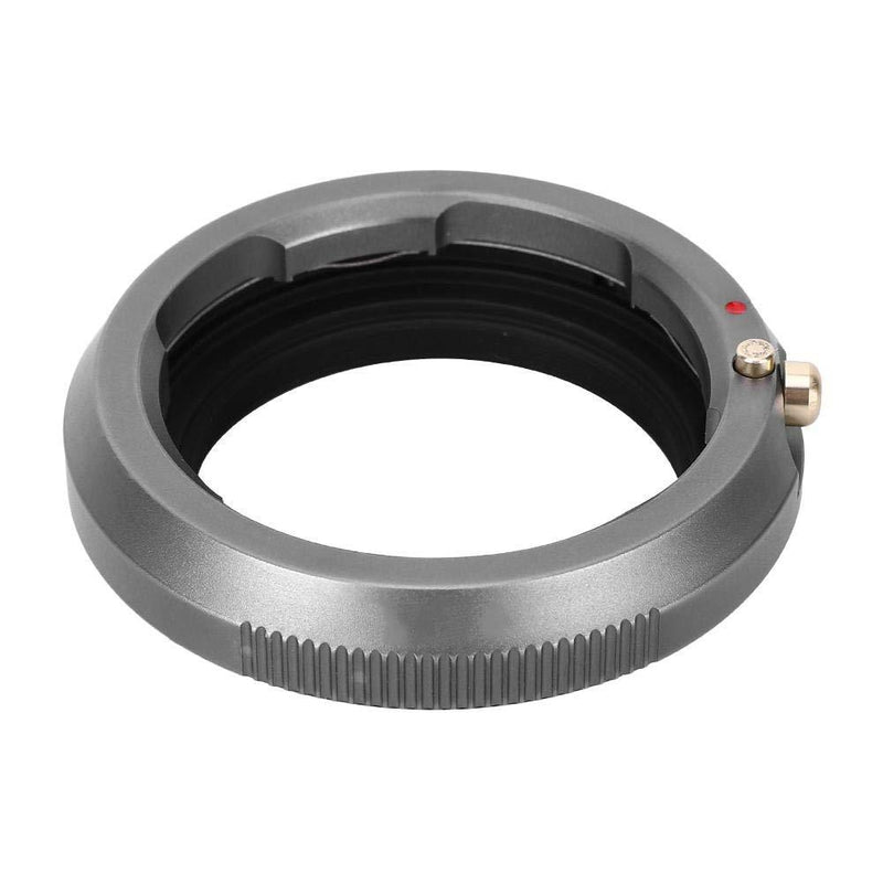Qiilu Lens Adapter Lens Adapter Ring M-FX Aluminium Magnesium Alloy Adapter Ring Camera Lens Adapter Lens Converter Adapter Ring for Leica M Mount Lens to for FX Mount Camera Body