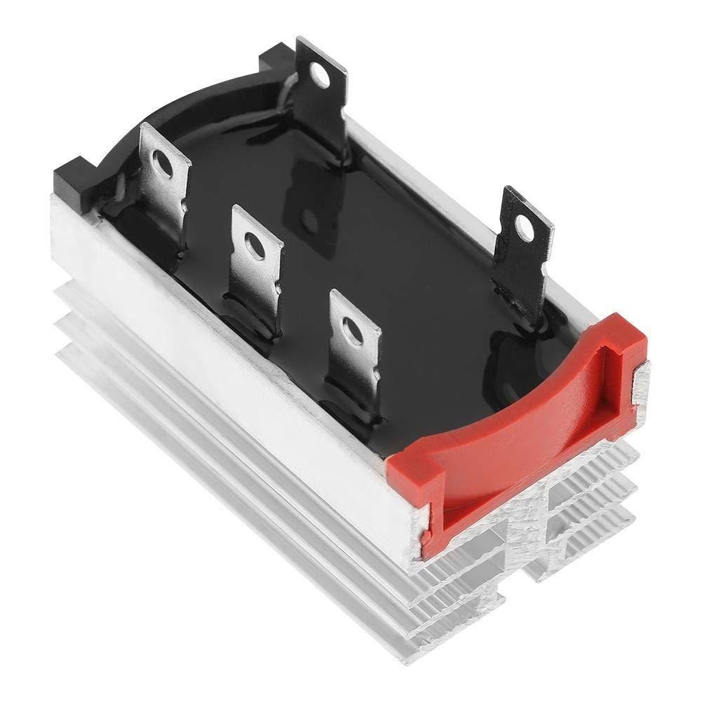 Zopsc 2Pcs Bridge Rectifiers SQL50A AC to DC 3 Phase Diode 50A 1200V Aluminum Bridge Rectifier Diode Spare Adapter