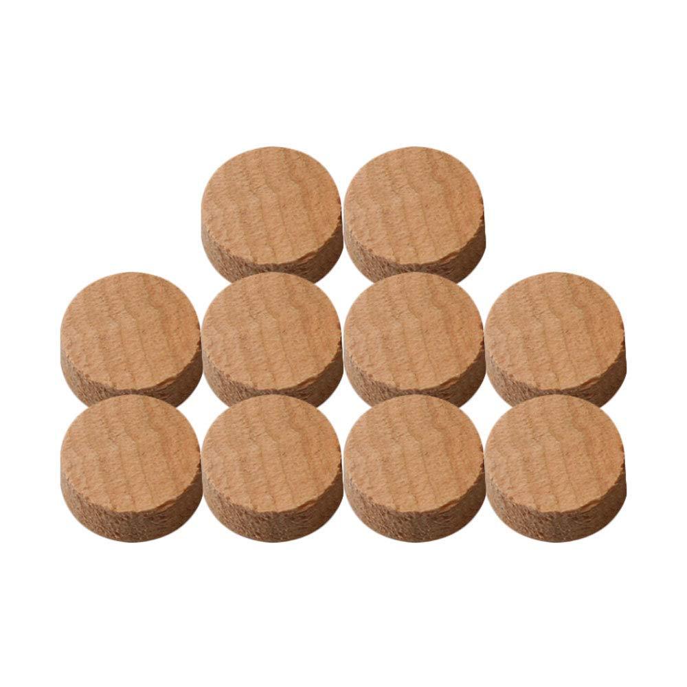 Liyafy 10mm Diameter Trumpet Cork Pads Repair Parts Water Key Spit Valve Cork Pads 10Pcs