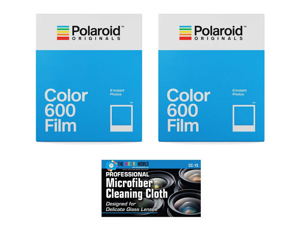 Impossible/Polaroid Instant Color Film for Polaroid 600 and Polaroid Originals OneStep Cameras - 2 Pack