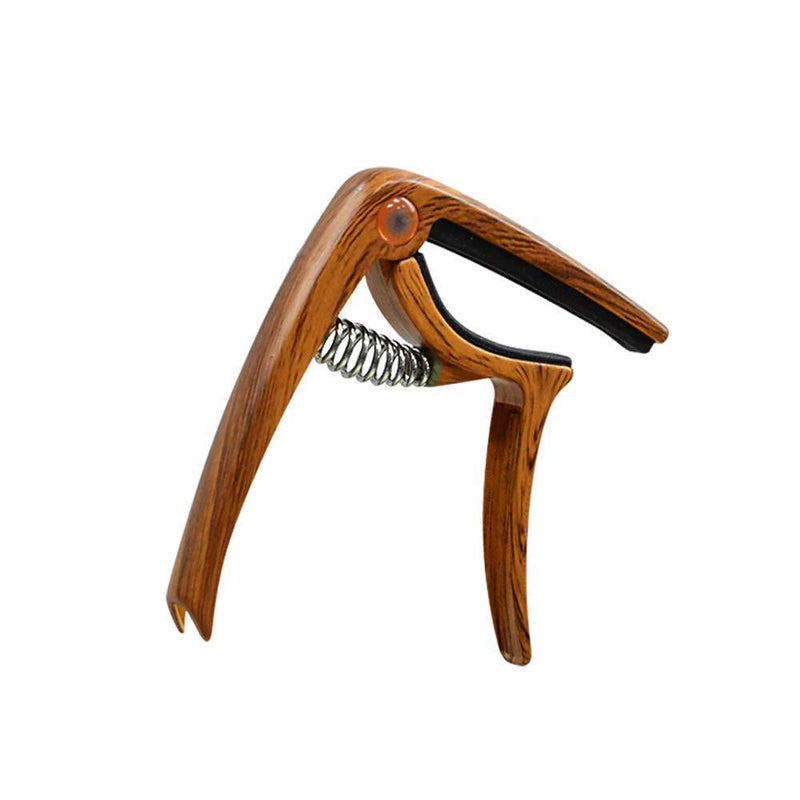 MIMIDI Guitar Capo Adjustable Tension for Acoustic Guitar (1 PC Wood) 1 PC Wood