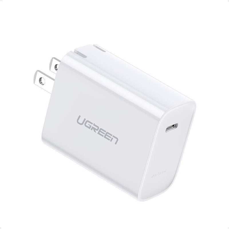 UGREEN USB C Charger 30W PD Wall Charger Power Delivery with Foldable Plug for iPad Pro Galaxy Note20 Note10 S20 S10 S9 iPhone 12 Mini 12 Pro Max 11 Pro Max XR AirPods Pro Pixel LG