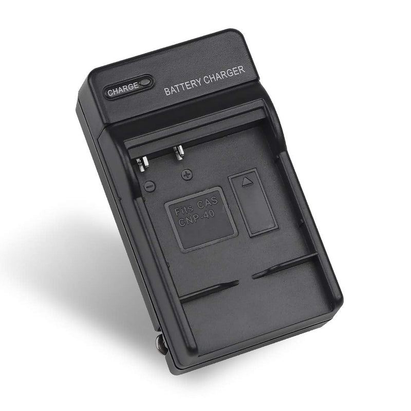 NP40 NP-40 Battery Charger for Casio Exilim EX-Z400, EX-FC100, EX-FC150, EX-P505, EX-P600, EX-P700, Zoom EX-Z100, EX-Z1000, EX-Z1050, EX-Z700, EX-Z750, EX-Z850, Replacement for BC-31L Charger