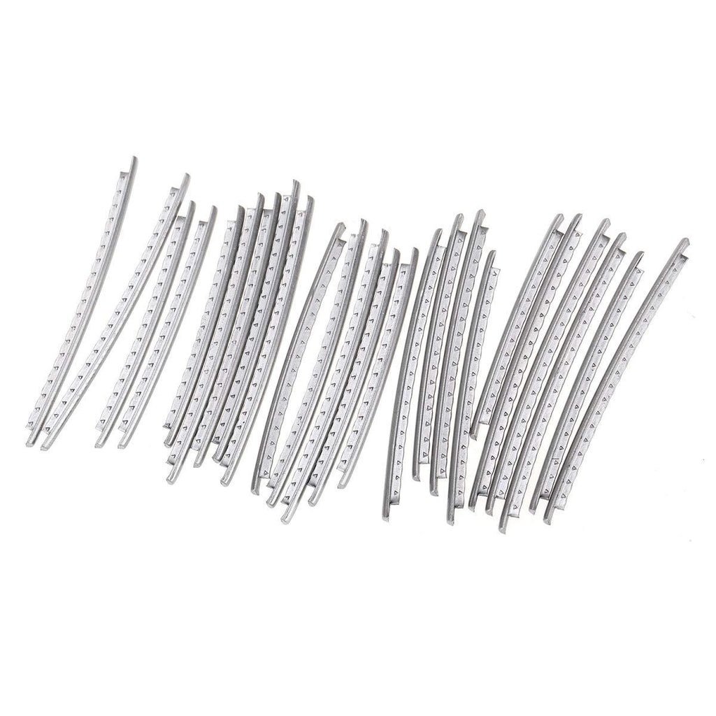 Musiclily Pro 2.4mm Stainless Steel Medium Gauge 24-Pieces Fret Wire Set for Fender Guitar