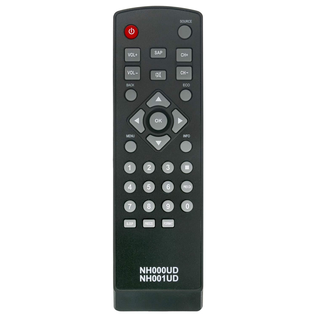 NH001UD Remote Control fit for Emerson Sylvania LCD LED TV LC320EM1 LC320EMX LC401EM2 LC407EM1 LC320EM2 LC370EM2 LC320EM1F LC320EM2F LC320EMXF LC401EM2F LC401EM3F LC260EM2A CLC320EM2F CLC401EM2F