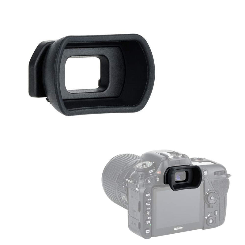 Kiwifotos Long Soft Viewfinder Eyecup Eyepiece for Nikon D750 D780 D610 D600 D7500 D7200 D7100 D7000 D5200 D5100 D5000 D3500 D3400 D3300 D3200 D3100 D3000 D300s and More Nikon DK-20 DK-21 DK-23 DK-25 DK-28 Replacement