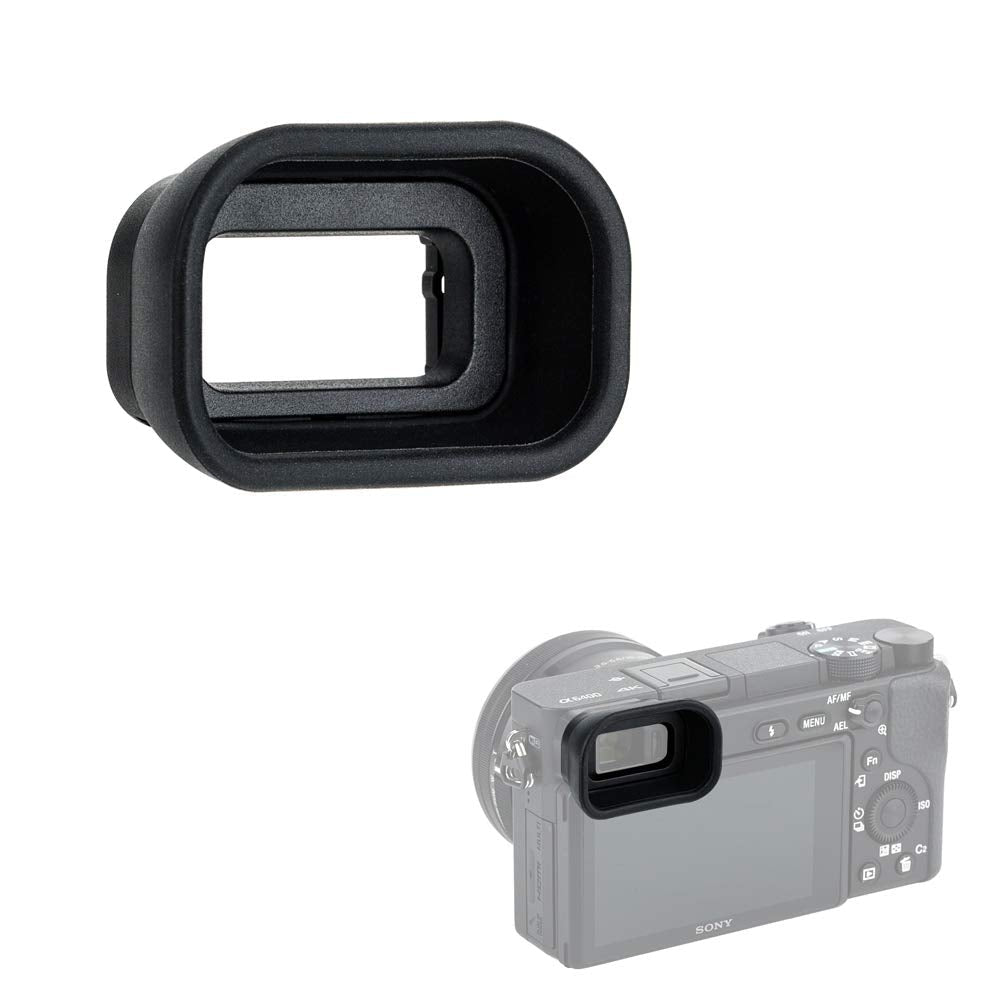 Kiwifotos Soft Long FDA-EP17 Viewfinder Eyecup Eye Cup Eyepiece for Sony A6400 A6500 A6600 Mirrorless Camera Sony FDA-EP17 Replacement