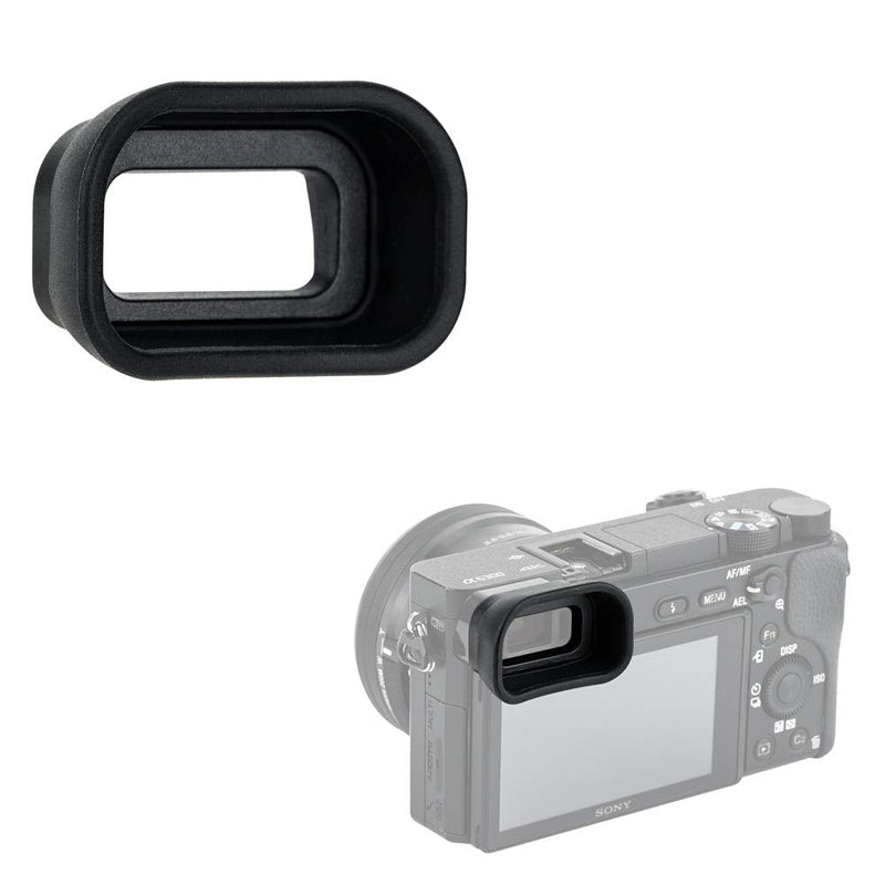 Kiwifotos Soft Long FDA-EP10 Viewfinder Eyecup Eye Cup Eyepiece for Sony A6000 A6100 A6300 Mirrorless Camera Sony FDA-EP10 Replacement