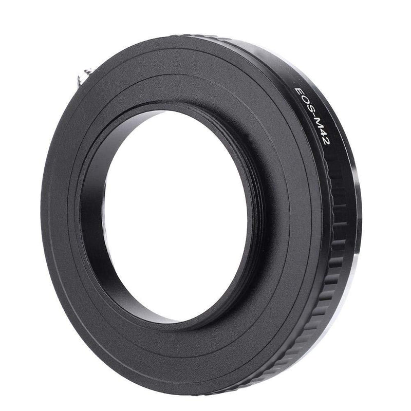 Pomya Camera Lens Adapter Ring, Alloy Lens Adapter Ring for Canon EF/EF-S Mount Lens to M42 Mount Camera, EOS-M42 Lens Converter