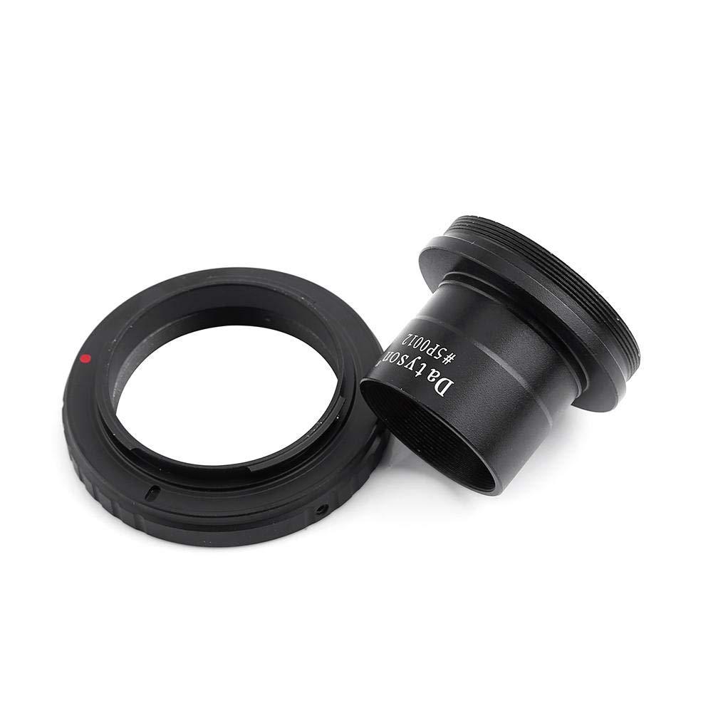 Mugast T Mount Adapter Ring, 1.25" Astronomical Telescope Mount Adapter + T SLR Ring for Nikon SLR DSLR Camera