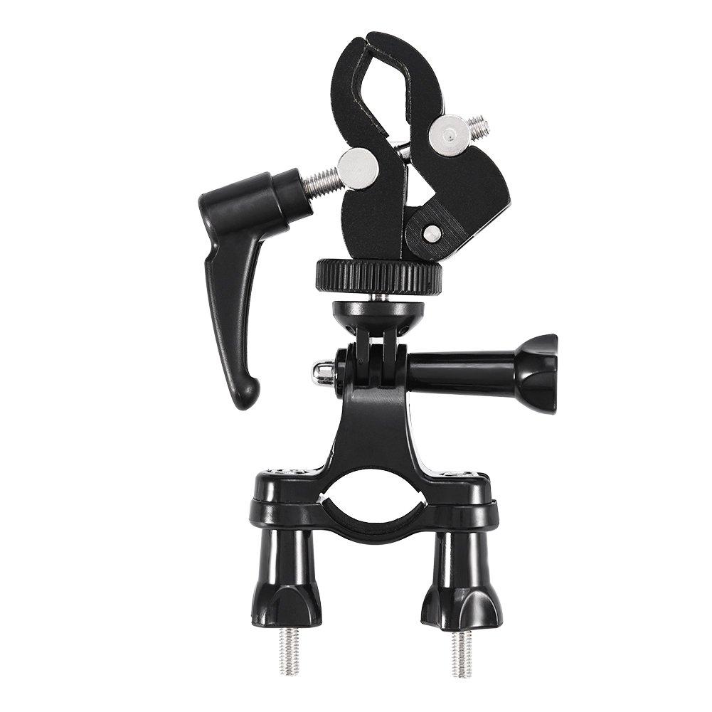 Mugast Outdoor Bike Camera Holder, Handlebar Action Camera Gimbal Stabilizer Holder for Zhiyun, for Feiyu, for OSMO