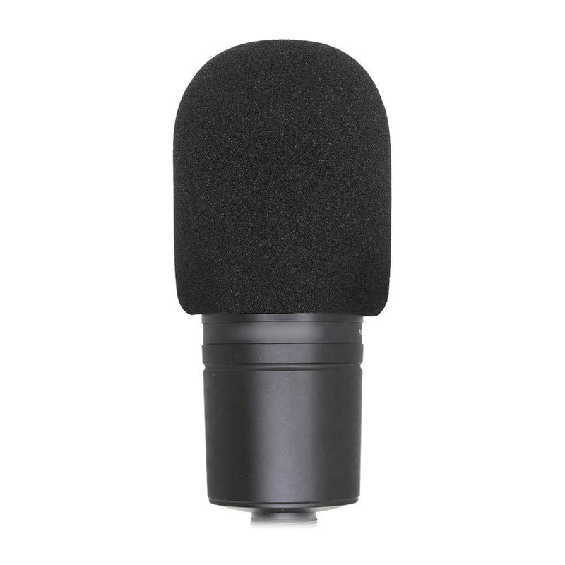 [AUSTRALIA] - SUNMON Windscreen Foam Cover, Windscreen Pop Filter for Audiotechnica AT2020 Condenser Studio Microphone and Large Size Mic (Black) 