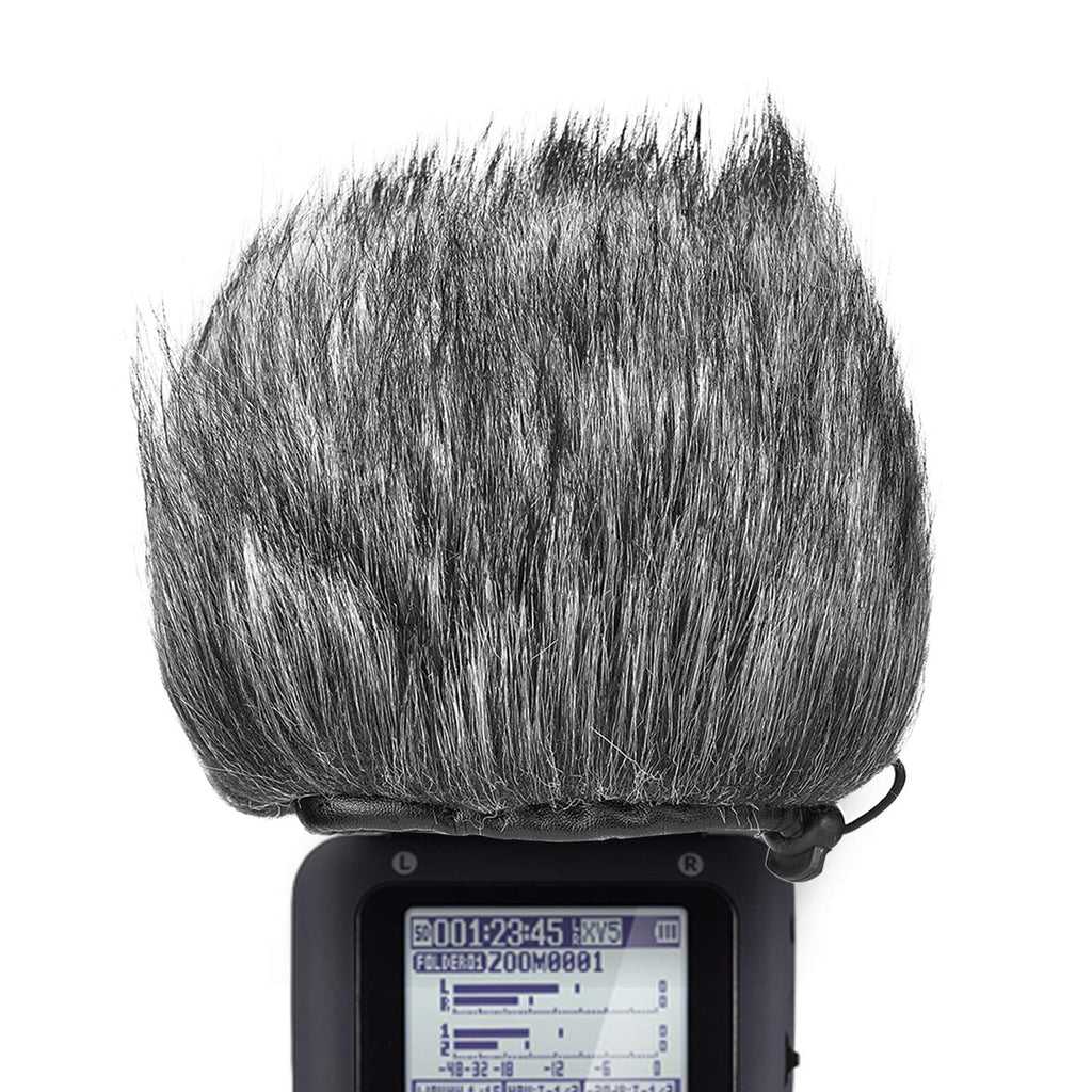 [AUSTRALIA] - SUNMON H5, H6 Windscreen Microphone Wind Muff fits for Zoom H5 H6 Portable Handy Recorder Fur H5H6 