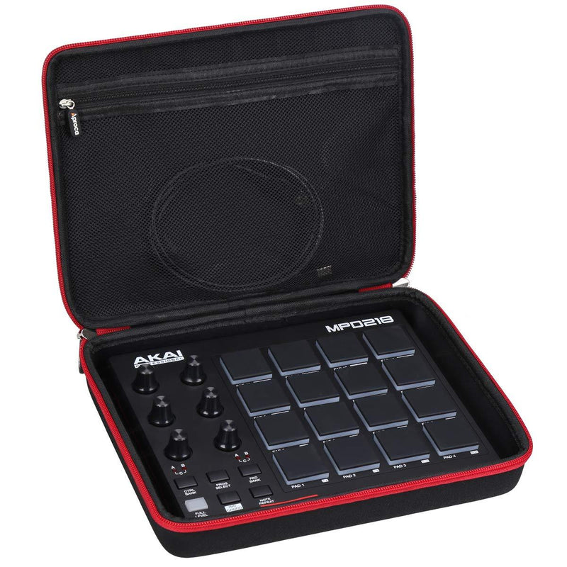 Aproca Hard Carry Travel Case For AKAI Professional MPD218 USB/MIDI Pad Controller