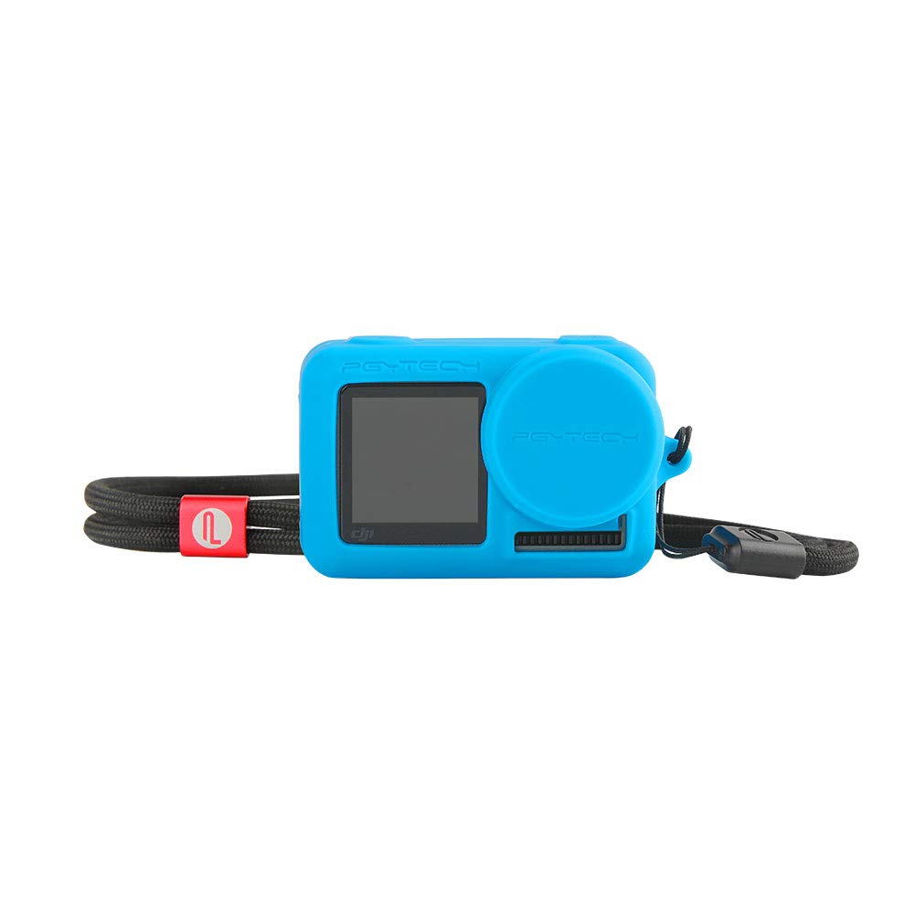 PGYTECH Silicone Rubber Case (Blue) for OSMO Action Blue