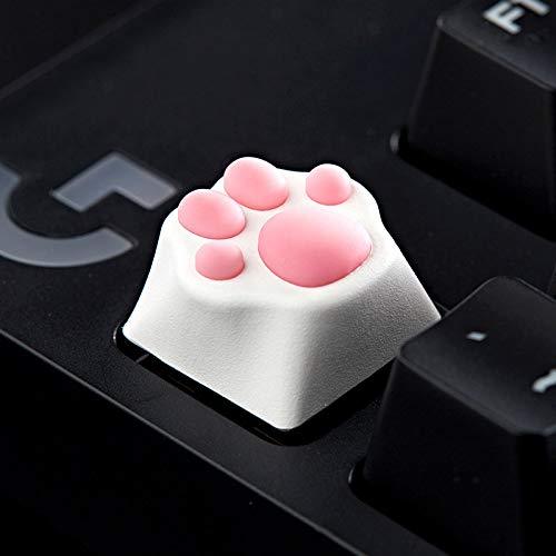 Custom Gaming Key Cap - Byhoo Cat Palm Keycap for Cherry MX Switch Machinery Keyboard for ESC Key, Metal Cat Claw Keycap for FPS MOBA Game Players, Keyboard Enthusiasts FBA