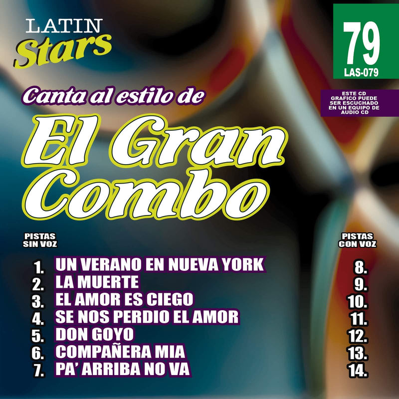 Karaoke El Gran Combo Latin Stars 079