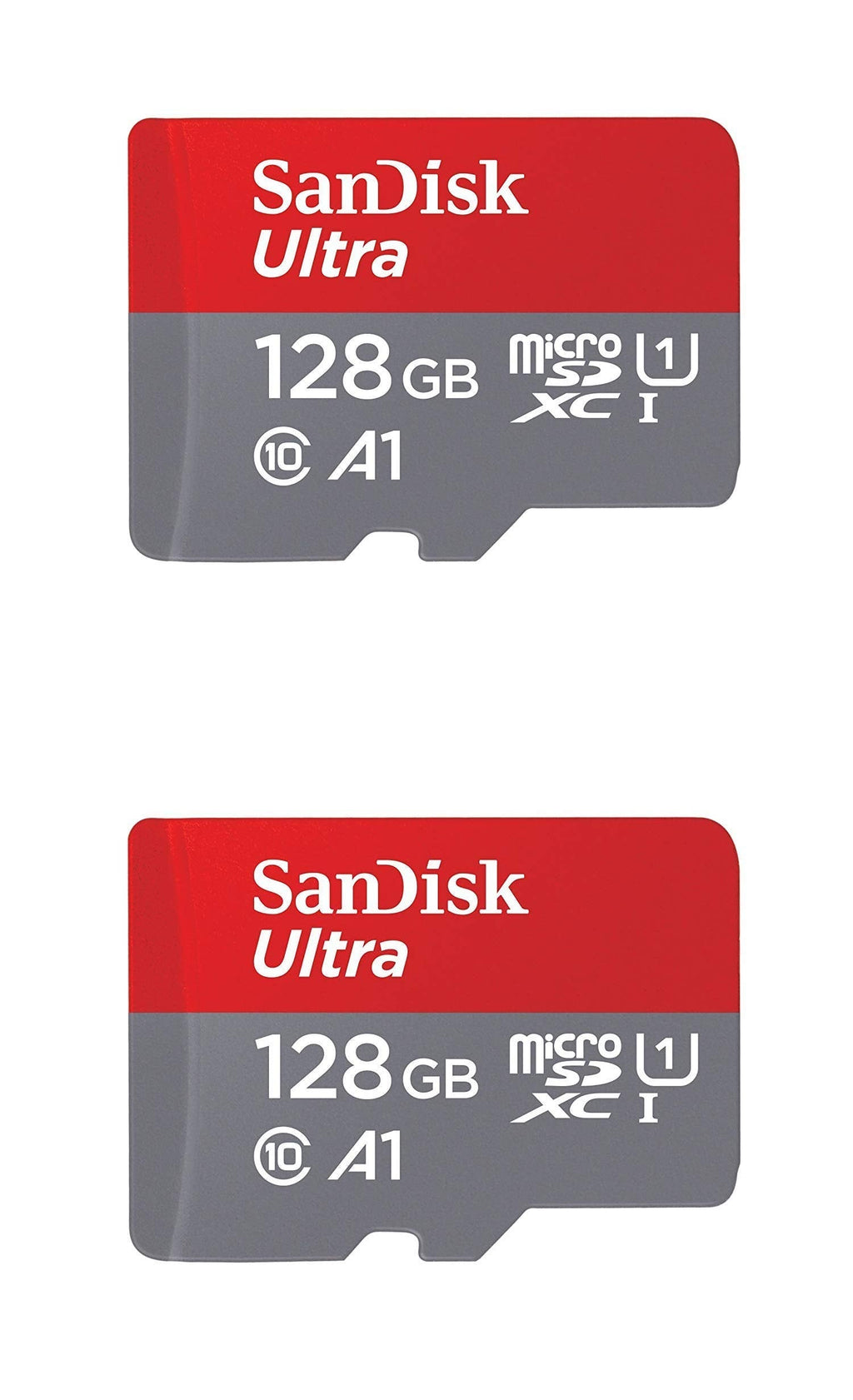 SanDisk 128GB X2 (256GB) MicroSD HC Ultra Uhs-1 Memory Card