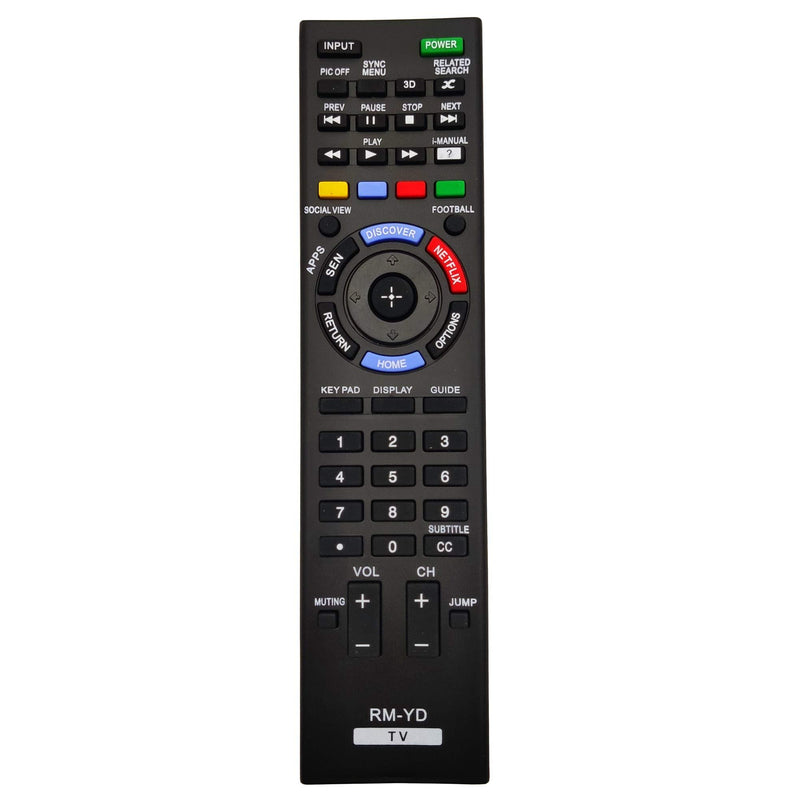INTECHING RM-YD102 TV Remote Control for Sony KDL-50W790B/ 55W800B/ 55W950B/ 60W840B/ 65W950B/ 65X830B/ 70W830B/ 70W840B/ 70W850B/ 70X830B, XBR-49X850B/ 55X900B/ 65X950B/ 70X850B/ 79X900B/ 85X950B