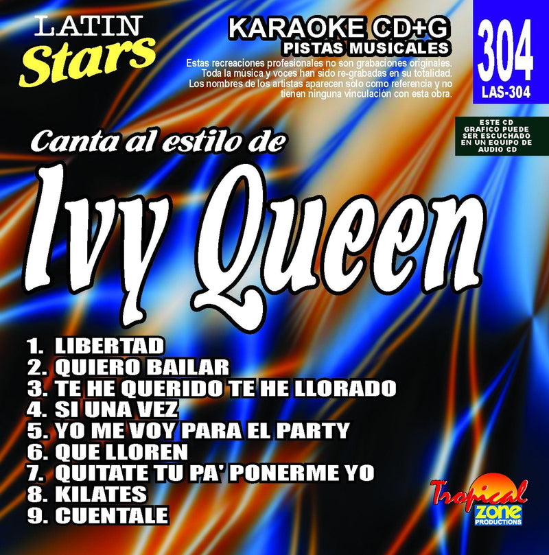 Karaoke Ivy Queen Latin Stars 304