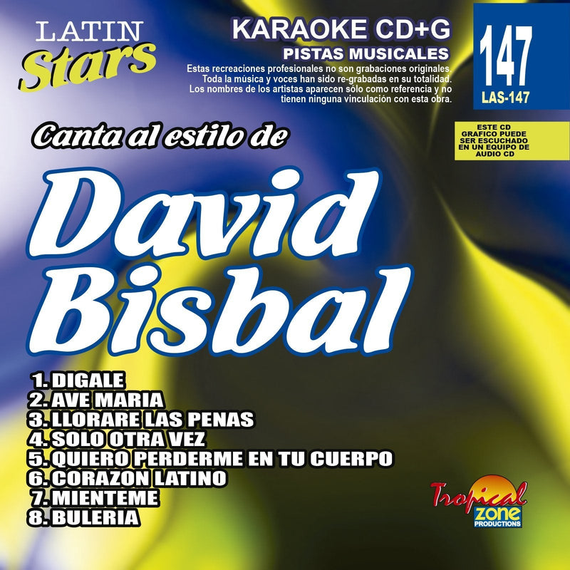 Karaoke David Bisbal Latin Stars 147