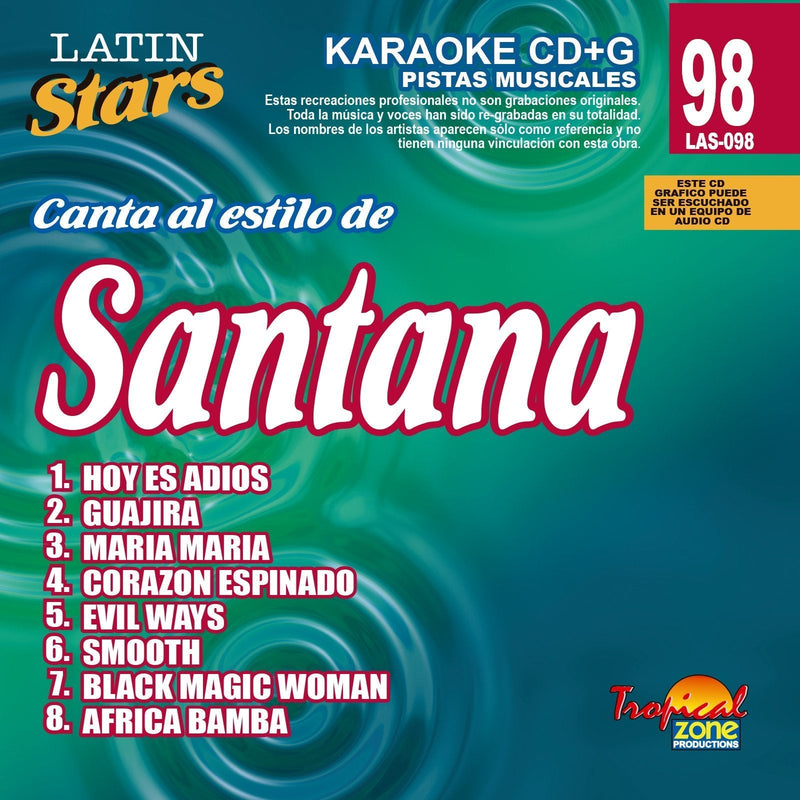 Karaoke Santana Latin Stars 098