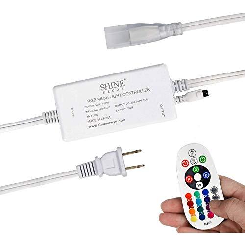 [AUSTRALIA] - Shine Decor RF Controller with Remote, Power Supply for 12.5x23mm 14colors LED RGB Neon Lights only 