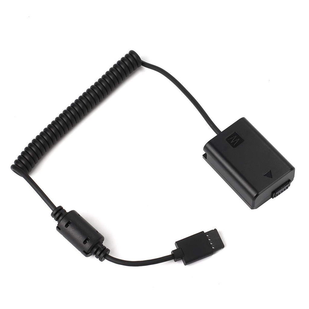 Fotga Power Supply Adapter Cable for DJI Ronin S Gimbal Stabilizer to NP-FW50 Dummy Battery Power Sony Mirrorless Camera A7 A7R A7S A7II A7RII A7SII A6000/A6100/A6300/A6400/A6500 DSC-RX10 II III IV