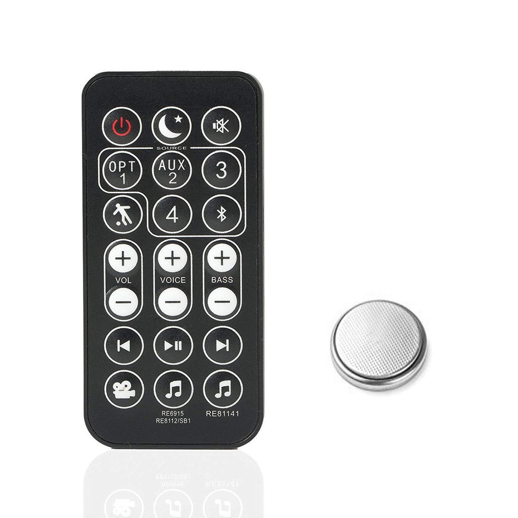 Remote Control Compatible with Polk Audio Surroundbar Soundbar RE6214-1 RE62141 RTRE62141 Signa S2 SIGNAS2