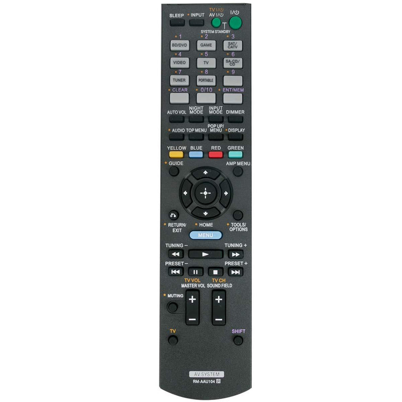 RM-AAU104 Replace Remote Control Applicable for Sony AV Receiver STR-DH520 STRDH520