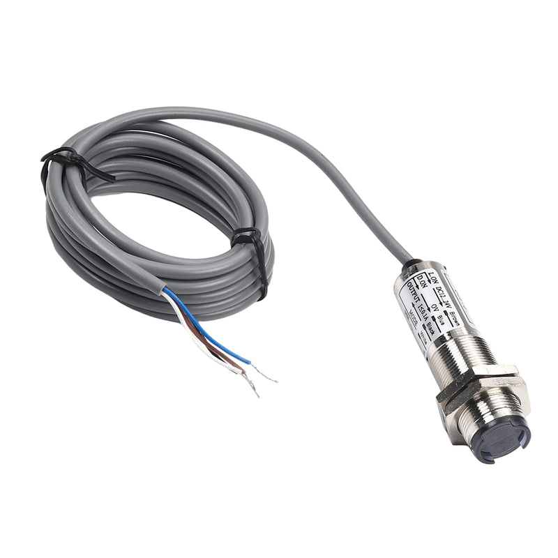 Fielect Photoelectric Sensors Diffuse Reflection Photoelectric Sensor Switch 30MA Detection Distance 10cm 4 Wires CDD-11N 1pcs Models : CDD-11N