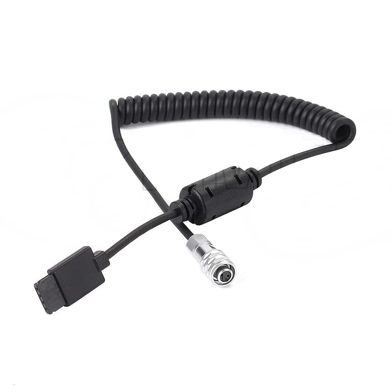 SZRMCC BMPCC 4K 6K Power Cable for DJI Ronin S Gimbal to Weipu SF610 2 Pin Female BMD Blackmagic Pocket Cinema Camera 4K (Coiled Cable) Coiled Cable