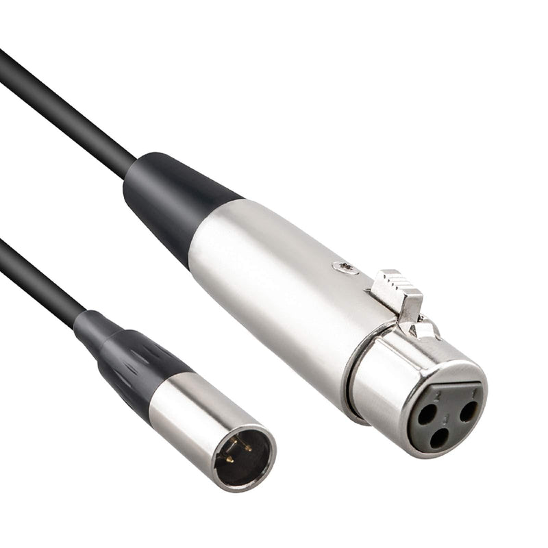 [AUSTRALIA] - HOSONGIN Mini XLR Male to XLR Female Cable, 3 PIN Mini XLR Microphone Cable for Blackmagic Pocket BMPCC 4K Camera Video Assist 4K, Mini XLR 3 Pin Pro Lapel Audio Cable Adapter 