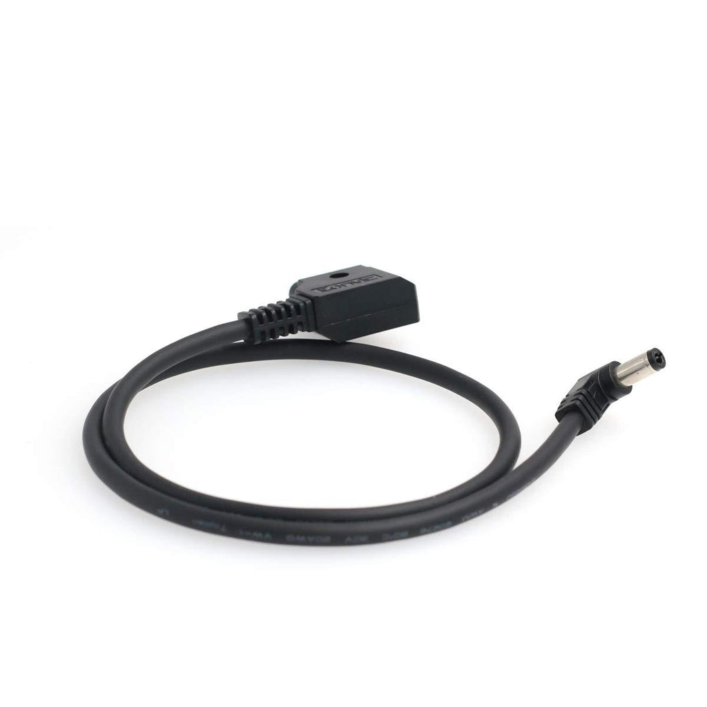 SZRMCC for Anton Bauer D Tap to DC 5.5X 2.5mm Power Supply Cable for DSLR Rig BlackMagic Cameras SmallHD DP6-SDI DP6-SLR Monitor (Right Angle DC2.5, 60cm) Right Angle DC2.5