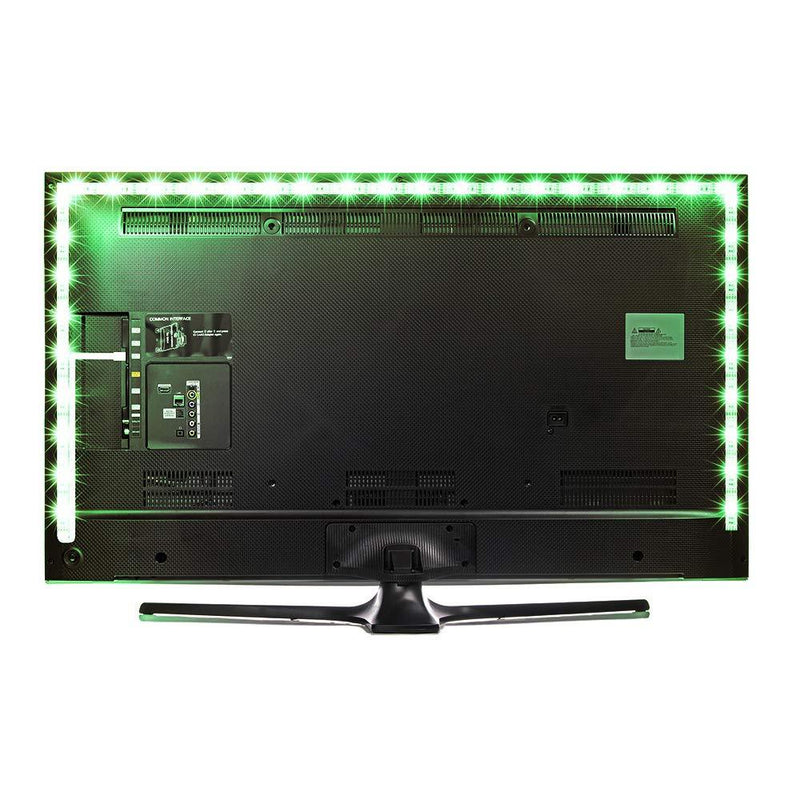 [AUSTRALIA] - ACMENOVO RGB LED Strip TV Backlight, (Fit 23" to 28" TV) Waterproof 16 Colors 5V USB Powered 24Keys Dimmer Remote Controller 5050 Bias Lighting Kit for Screen HDTV PC Monitor (79"/2m) 