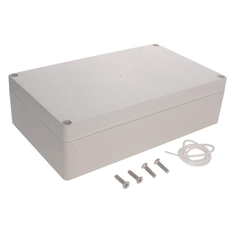 Fielect 2PCS Junction Box, ABS Plastic IP65 Waterproof Electrical Box Case Universal Electrical Project Enclosure, 7.87" x 4.72" x 2.17" 2Pcs 200x120x55mm(L*W*H)