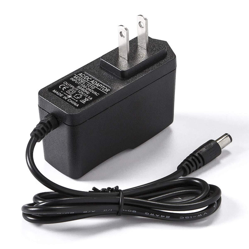 12V 1A AC Power Supply Adapter Charger Cord for Yamaha PSR, YPG, YPT, DGX, DD, EZ and P digital piano and portable Keyboard series, Replacement PA-130 PA-130B Adapter (Approx 9.2 Feet)