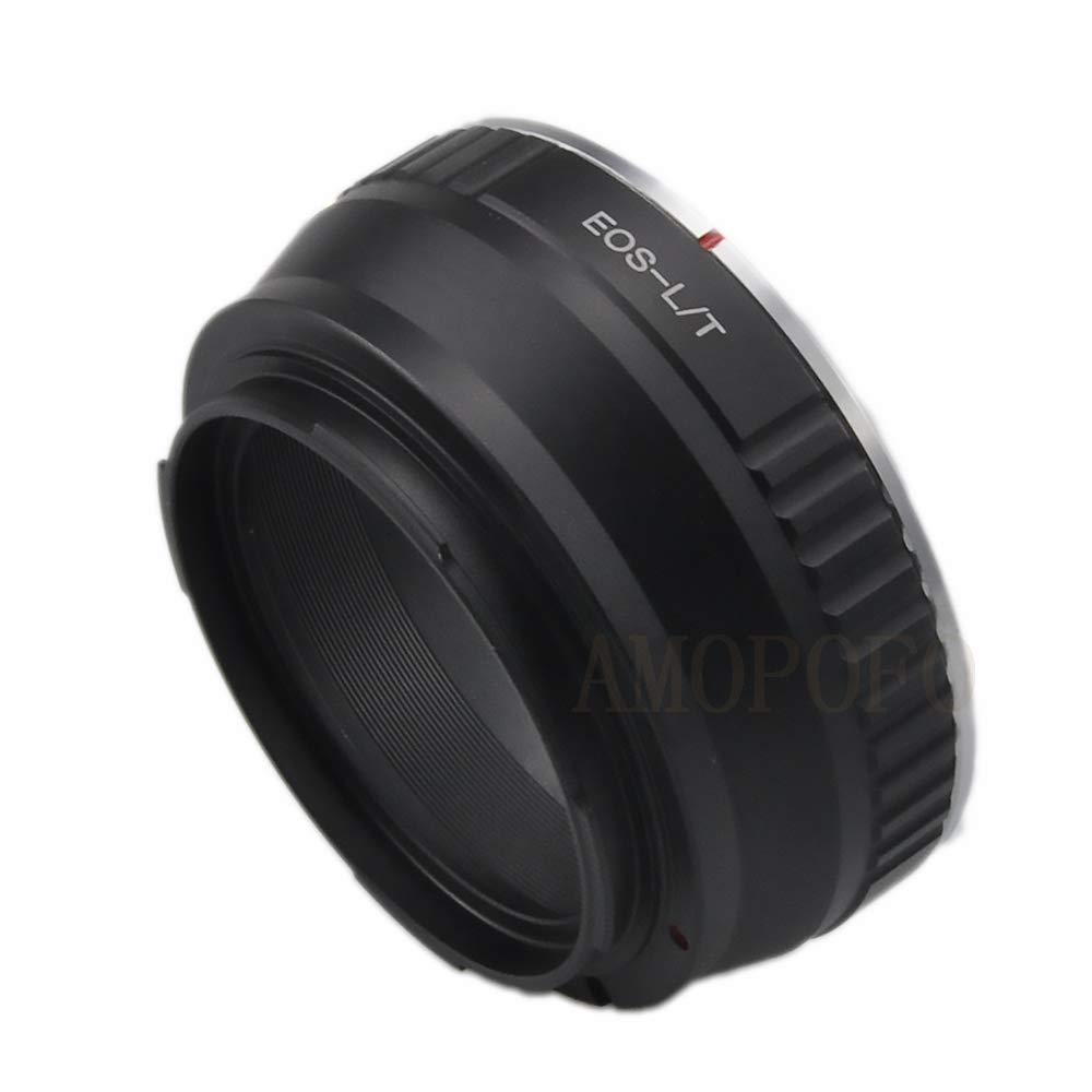 Compatible with for Canon EOS EF EFS Lens & for Leica L Mount Camera Such as T, Typ701,TL,TL2,CL (2017), SL,Typ601.EF to L/T Adapter