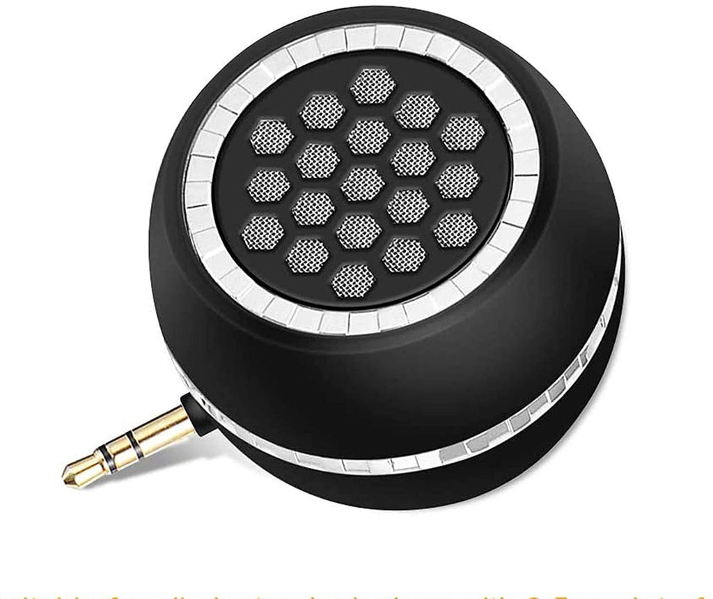 Mini Portable Speaker Compatible for iPhone/Android Phones/iPad Tablet/Computer/iPod, Yuiphint 3W Mobile Phone Speaker Line-in Speaker with Clear Bass 3.5mm Aux Audio Interface