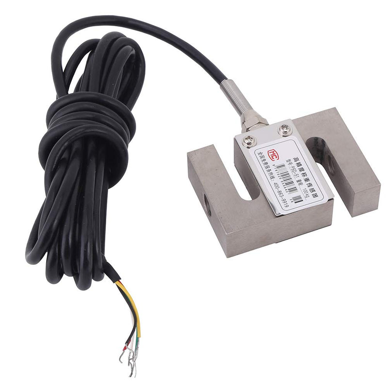 Pull Pressure Force S-type High Precision Load Cell Scale Sensor Weighting Sensor with Cable 100kg