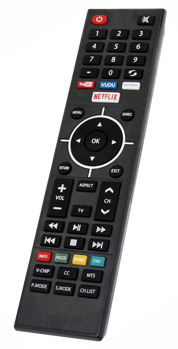 New Remote Control fit for Westinghouse LED Smart UHD 4K TV WD40FB2530, WE50UB4417, WE55UB4417, WE55UDT108 with Netflix, YouTube, VUDU, Pandora Hotkeys