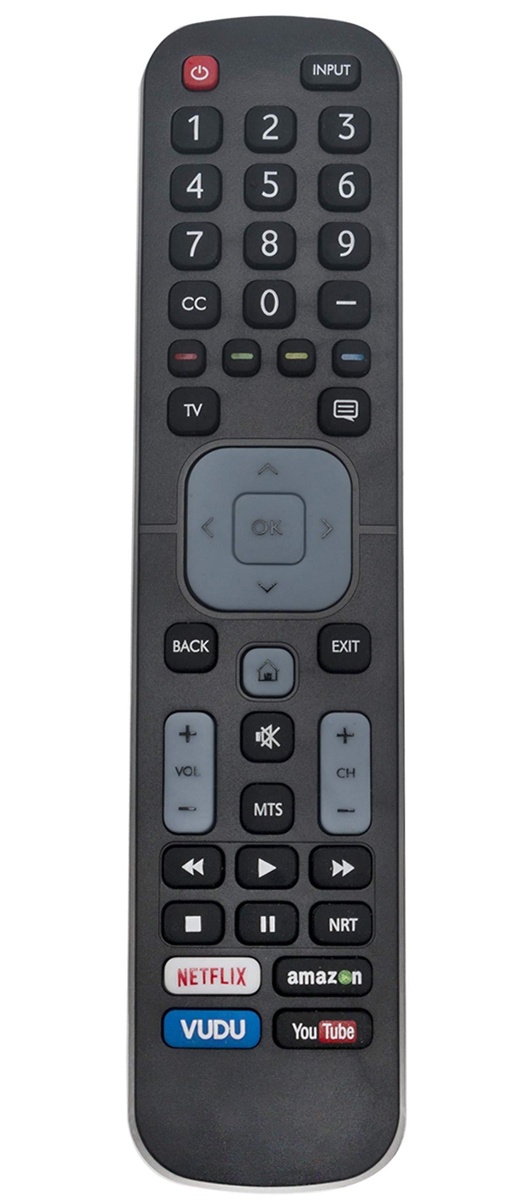 EN2A27ST EN2A27HT Replaced Remote Control Compatible with Sharp Smart 4K LED TV LC-32P5000U LC-40P5000U LC-43P5000U LC-50P5000U LC-55P5000U LC-60P6000U LC-55P6000U LC-32Q5230U LC32P5000U LC40P5000U