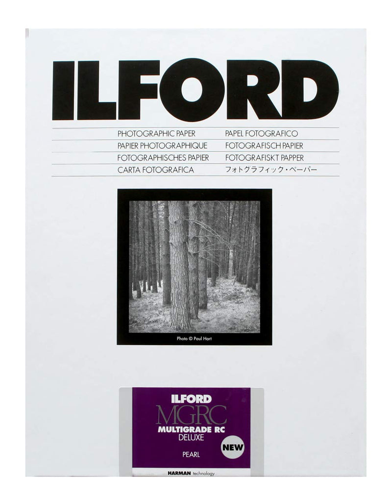 Ilford Multigrade V RC Deluxe Pearl Surface Black & White Photo Paper, 190gsm, 5x7, 100 Sheets
