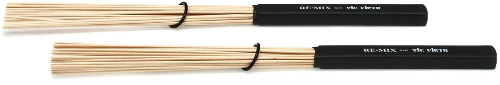 Vic Firth REMIX Brushes - Birch Dowels Drumsticks (RM3)