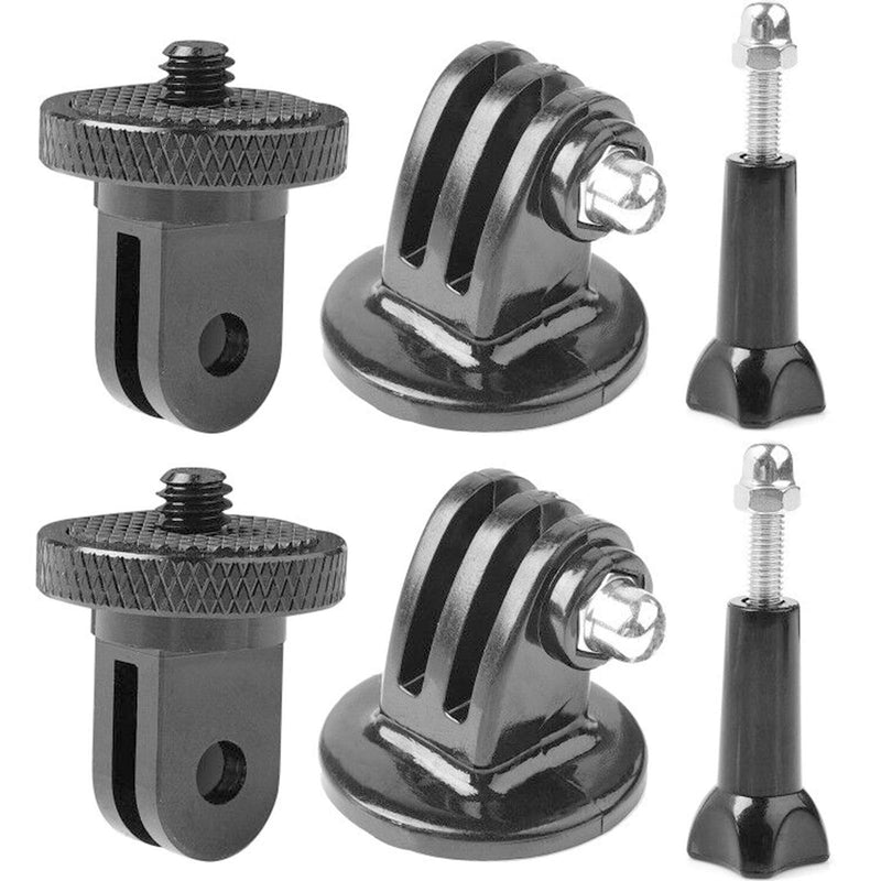 Tripod Adapter Mount, ChromLives Adapter Screw 1/4"-20 Camera Mount 1 4 Compatible with Gopro Hero 7 5 6 4 3 3+ 3 2 1 with Thumb Screw for Mounting System, Action Camera, Mount Accessory