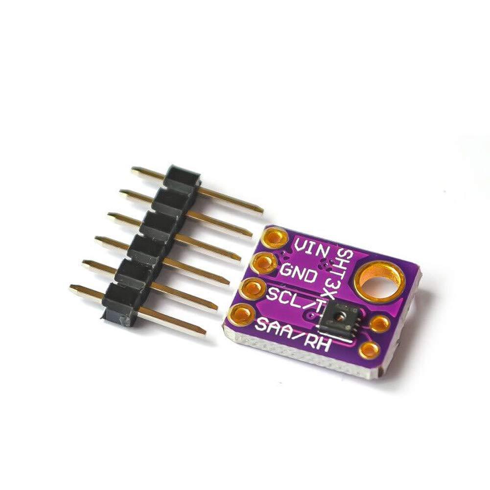 HiLetgo SHT31-D Temperature and Humidity Sensor Breakout Digital Output Temperature and Humidity Sensor Module IIC I2C Interface 3.3V GY-SHT31-D for Arduino