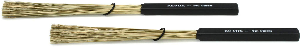 Vic Firth REMIX Brushes - Broomcorn Drumsticks (RM1)