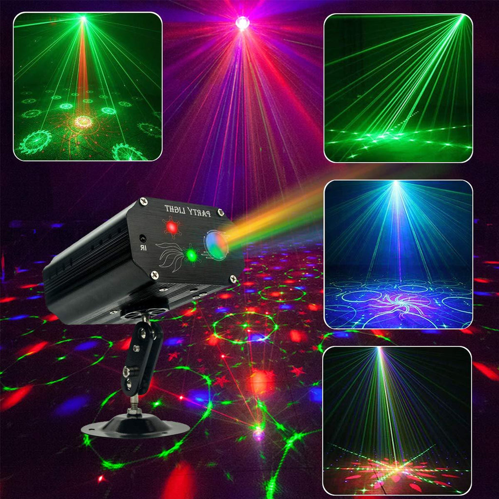 [AUSTRALIA] - Party Lights DJ Disco Stage Lights Led Projector Karaoke Strobe Perform for Stage Lighting with Remote Control for KTV Parties Birthday Wedding Xmas Decorations lights 
