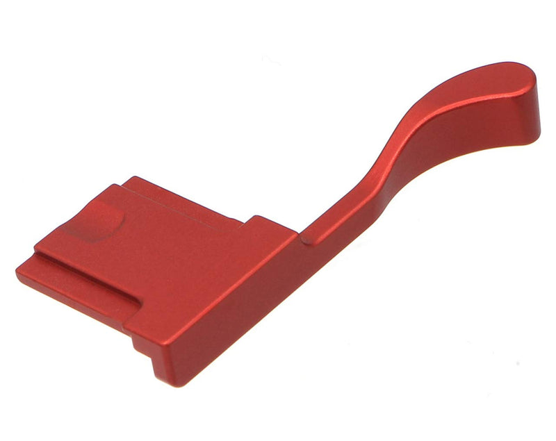 HITHUT Aluminum Alloy Hot Shoe Thumb Grip for Fujifilm X100F X100T X100S Camera Red