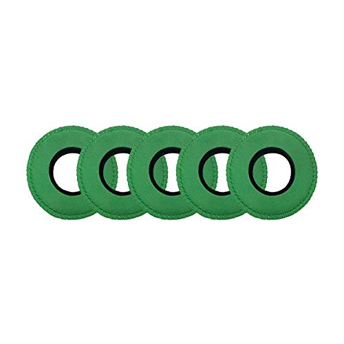 OPENMOON Round Small Viewfinder Eyecushion for Alexa Mini Amira Cameras (Ultrasuede /5packs) (Green) Green